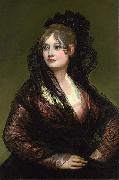 Francisco de Goya Portrait of Dona Isabel Cabos de Porcel oil